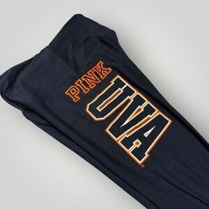 Virginia Cavaliers Leggings Womens XS Blue NCAA PINK Victoria's Secret UVA